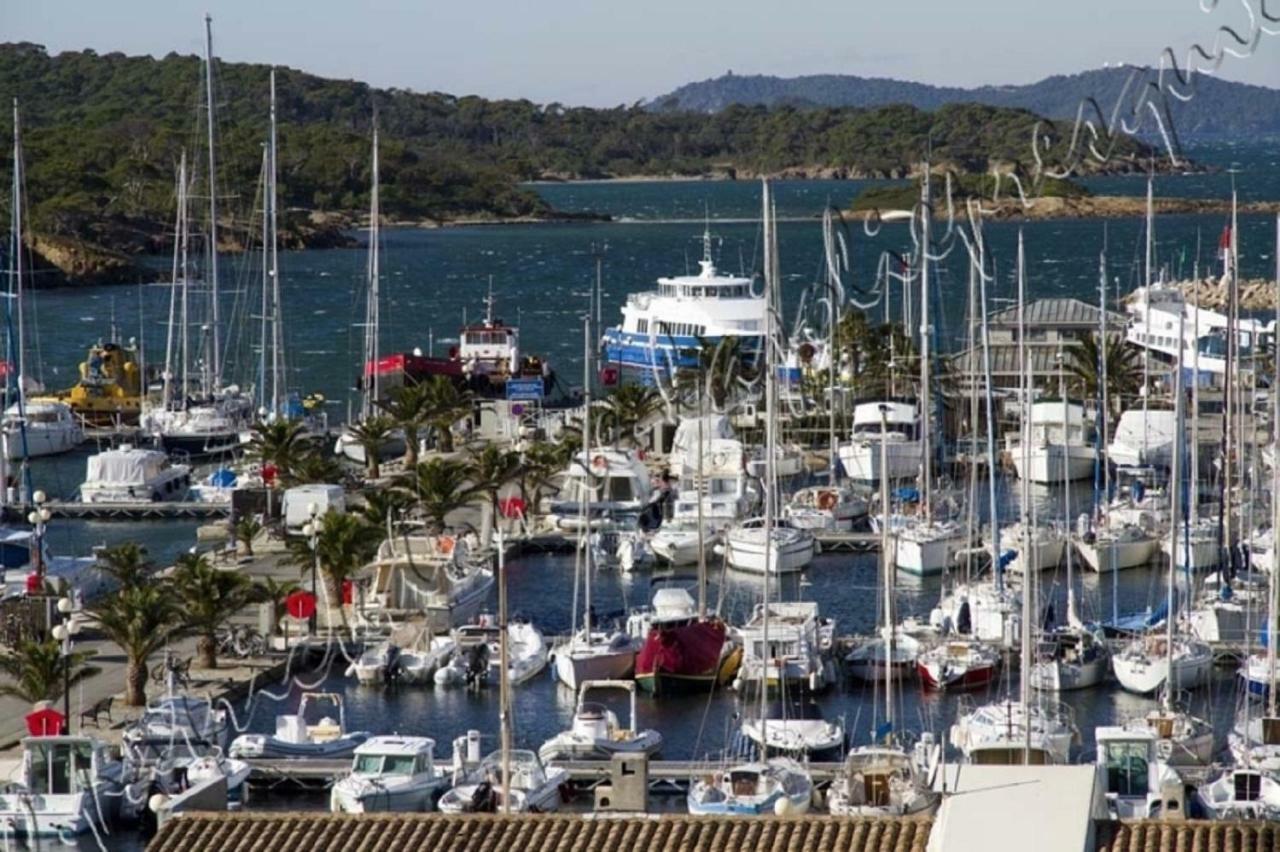 Magnifique Parc De La Presqu'île Avec Piscine Et Face à Porquerolles ! Appartement Hyères